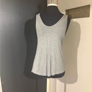 Free People Gray Sleeveless Racerback Top 💜